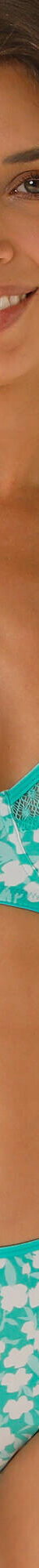 Soutien-gorge coton dentelle uni et imprimé fleurs Tropea sans armatures - lot de 2 (aqua) Soutien-gorge coton dentelle uni et imprimé fleurs Tropea sans armatures - lot de 2 (aqua)